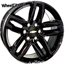 4 New Trail Boss 5911 Gloss Black 18 Replica Wheels Fits 2023 Chevy Tahoe 6x5.5 4 New Trail Boss 5911 Gloss Black 18 Replica Wheels Fits 2023 Chevy Tahoe 6x5.5