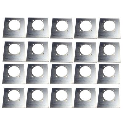 20 Mounting Plates Recessed Backing f D Ring Tie Down Rope Rings