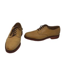 Crockett  Jones Men  s 10.5 D Bermuda Brown Suede Leather Dress Shoes England