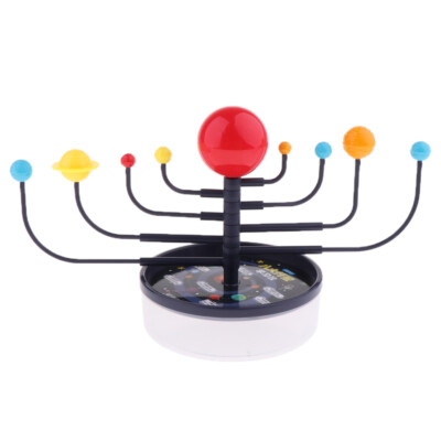3D Solar System Simulation Neun Planeten DIY Modell Pädagogisches Spielzeug
