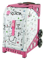 Zuca Sport Bag - Sk8 with Pink Frame