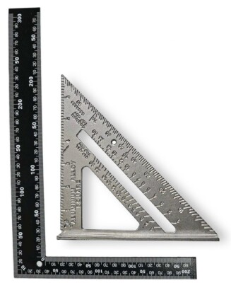 METALL DACHSPARREN 300 x 200 mm SET VIERKANT 6 ZOLL GESCHWINDIGKEIT QUADRAT ALU SPARREN/FÜHRUNG