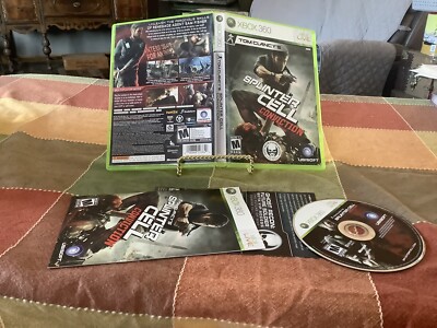 Tom Clancy's Splinter Cell: Conviction Used Xbox 360 2010 Shooter Free USA Ship