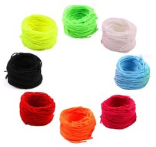 80 Yoyo String 10 Each - Florescent Lime Green, Yellow, Orange,Blue ,Rose ,Red
