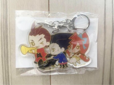 Apollo Justice Ace Attorney Justice Selection Triple Acrylic Keychain TGS2023