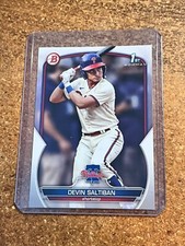 2023 Bowman Draft Baseball Prospects Paper 1st Bowman Card # BD-2 Devin Saltiban