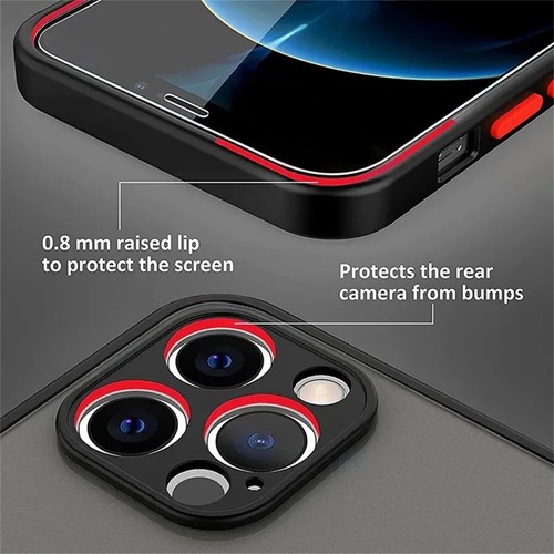 Coque Housse iPhone 11 12 13 14 15 16 pro max Silicone Case Magnet Magsafe - Photo 5 sur 7