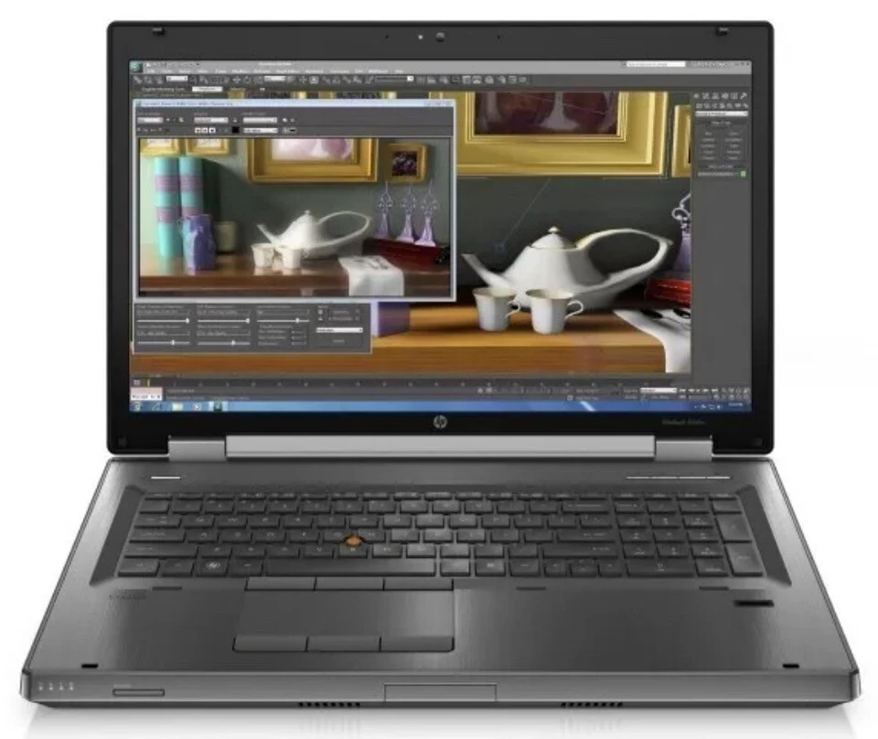 HP ELITEBOOK 8570W i7-3740M, 20GB RAM, TESTED TO BIOS ONLY, CHARGER INCLUDED, photo 2 of 4