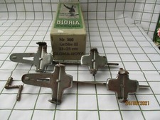 Gloria NOVA (Schlittschuh) Kufen Antik Kellerfund 23-25cm unbenutzt!