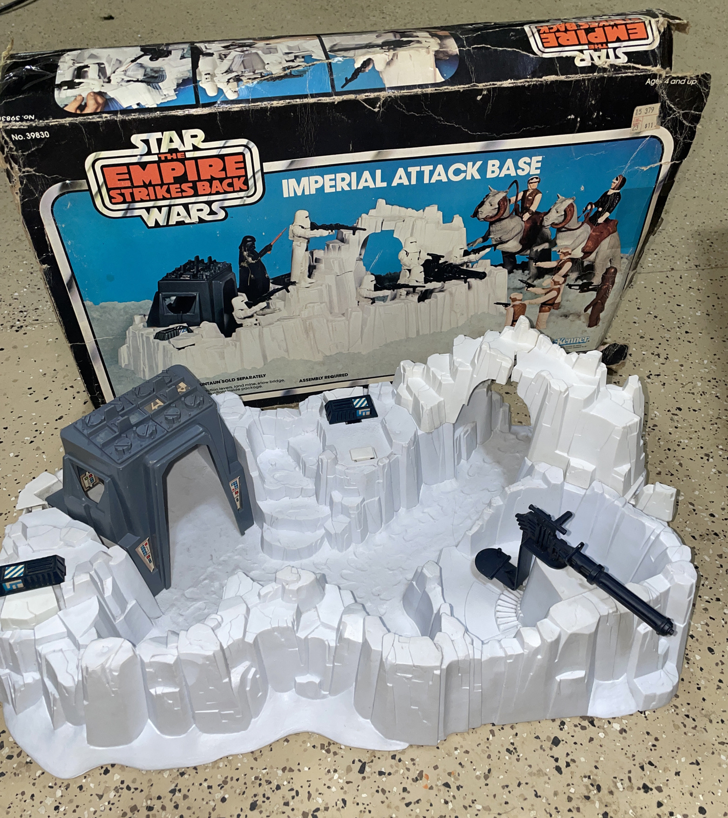 Star Wars ESB Empire Strikes Back Imperial Attack Base Complete w/ Box