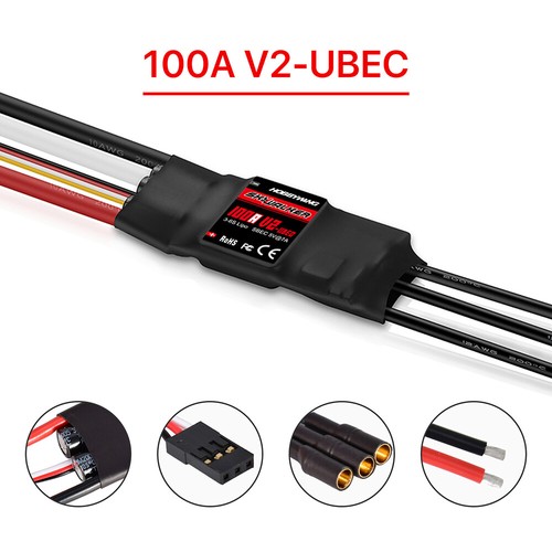 Hobbywing Skywalker 40A 50A 80A 100A Brushless ESC Reverse Break für Fixed Wing - Bild 30 von 36