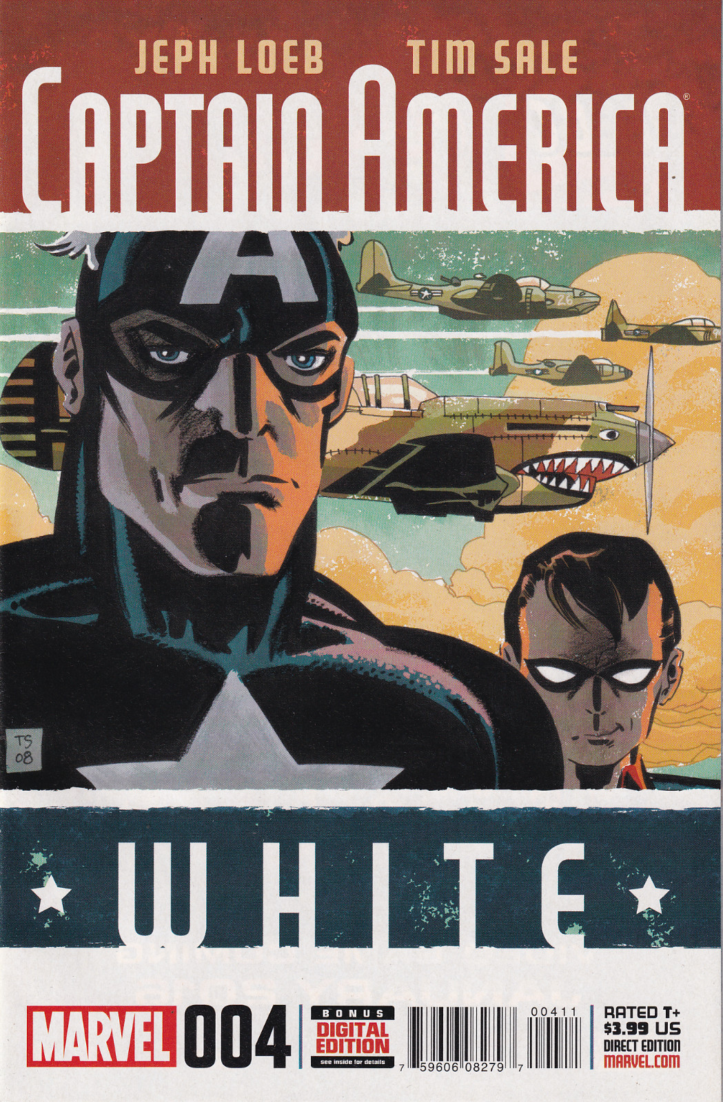 Captain America White #1 - Jeph Loeb / Tim Sale New/Unread Marvel - Image 2