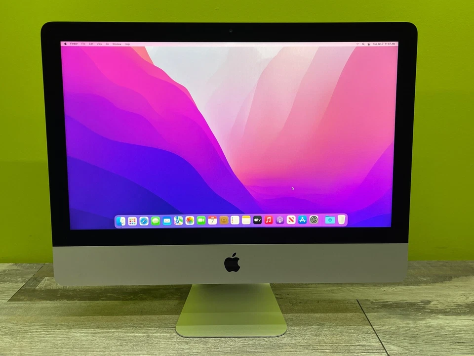2015 Apple iMac 21.5" Desktop - Core i5 2.8GHz - 8GB - 1TB - macOS Monterey - Image 2 of 4