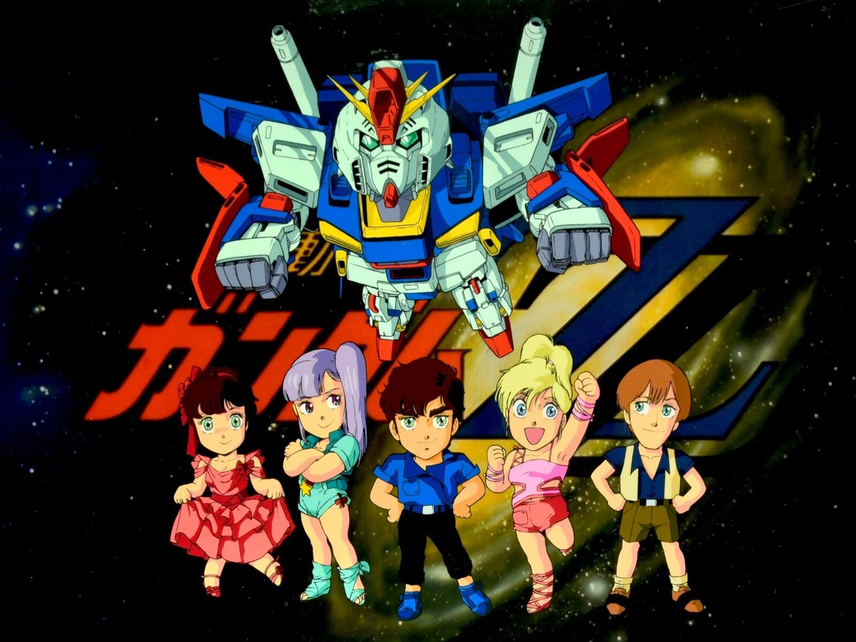 Mobile Suit Gundam ZZ Hanken Cel Original Animation Art Production