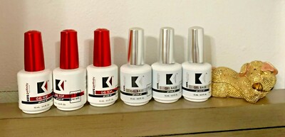 Kupa Gelfinity Gel TOP COAT & BASE COAT DUO - 3 sets on sale