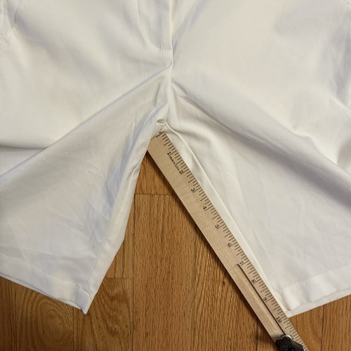 Nike Women’s Golf Shorts Tour Performance White Dri Fit Sz 0 inseam 10” - 第 4/10 張圖片