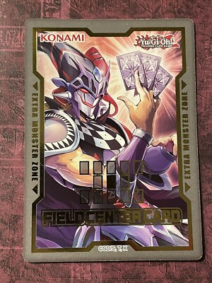 Yu-Gi-Oh Back To Duel Joker’s Wild Official Field Center Card - NM