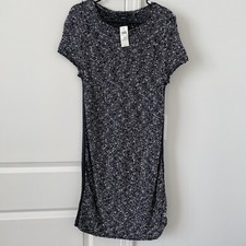 NWT With Defects ANN TAYLOR Tweed Dress With Faux Leather