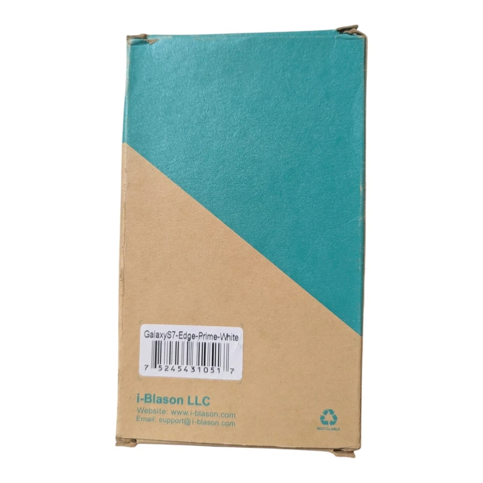 H6. Funda Smartphone i-Blason Edge Series Para Samsung Galaxy S7 - Negra/Blanca Foto 4 de 4