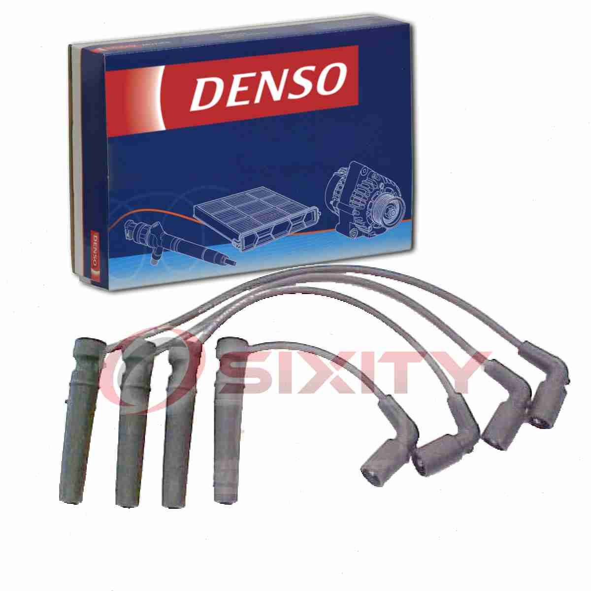 Denso Spark Plug Wire Set for 2004-2008 Chevrolet Aveo 1.6L L4 Ignition un