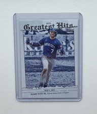 Topps 2026 Series 1 2024 Greatest Hits Bobby Witt Jr. Royals GH-18 MLB Insert