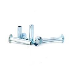 Galvanized Oval Semi Tubular Rivets M3-M6 Steel