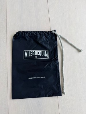 Vilebrequin France Adult Swimwear Navy Blue Drawstring Pouch Bag 11''x7 1/2''