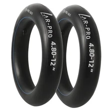  Replacement 4.80-12" Heavy-Duty Inner Tubes for ATVs, Lawn and 4.80-12 TR-13