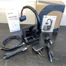 Plantronics Savi 8210 (W8210) Office Wireless Headset w/ Charging Dock 207309-01