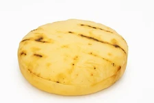 Arepa Shaped Decorative Pillow Plush Cushion 40cm Handmade Funny