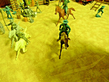 1 HTF Marx  US 7th Cavalry unpainted 1/32nd for FT Apache  Dec. Listing 