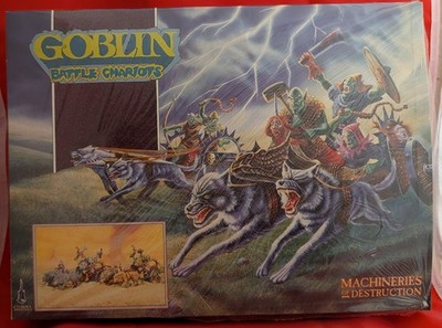 Citadel Miniatures - Warhammer - 810097 Goblin Battle Chariots (MiB, Sealed)