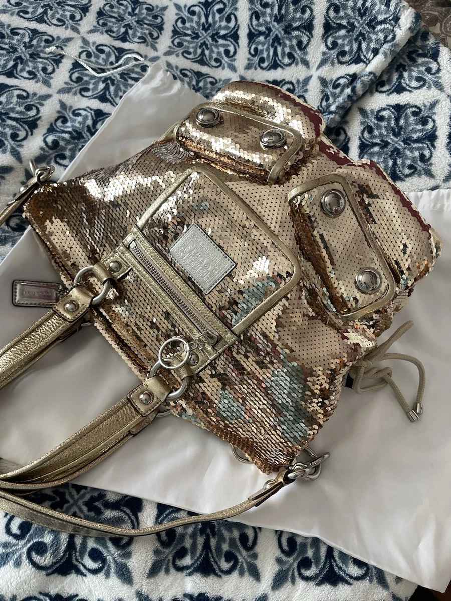 Coach Poppy Sequin Shoulder Bag Bags & Handbags for Women for sale