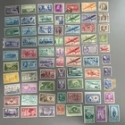 US Stamps lot of 71 Vintage ( 47 New and 24 Used ) Mostly 1940-50s