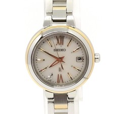 SEIKO LUKIA pink SSVW234 with box ladies' wristwatch