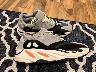 Adidas Yeezy Boost 700 Wave Runner - Size 12.5 - B75571 - PreOwned Adidas Yeezy Boost 700 Wave Runner B75571 Solid Grey Shoes  main image 2