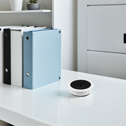 10 Pcs Desktop Wiring Box Cable Grommet Protector Furniture Hole Cover - 第 6/12 張圖片