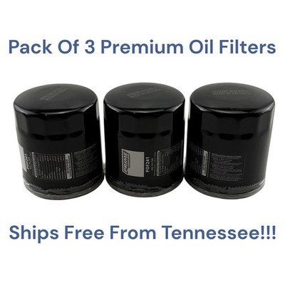 3-Oil Filters For Fram PH3614, AC Delco PF53, Purolater 10241, Wix 51348