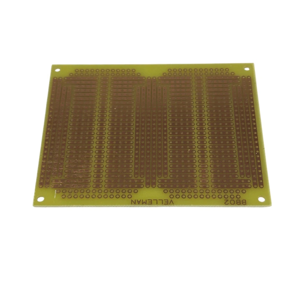 Velleman BB02 Solderable Breadboard PCB 100mm x 80mm Prototype Board - Image 2 of 4