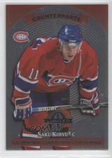 1997-98 Donruss Limited Counterparts Saku Koivu Mats Sundin #9 HOF 0a4