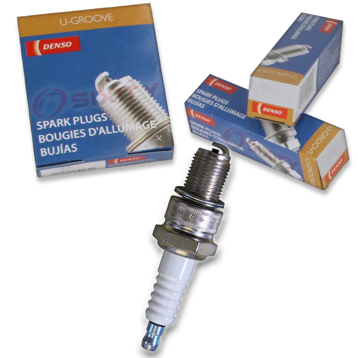 1 pc Denso Standard U-Groove Spark Plug for ATK 600 DT 1998-2002 Tune Up Kit tp