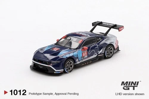 Mini GT 1/64 - Ford Mustang GT3 #65 Multimatic IMSA Daytona 24 2024 - MGT01012-L