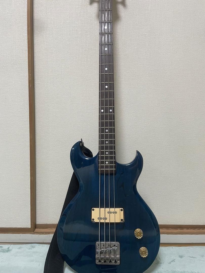 Electric Bass Guitar Aria Pro II CSB-380 Model Cardinal
