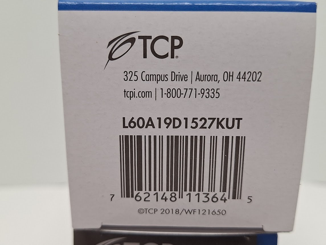 5X TCP LED 60W Dimmable Light Bulb 9W 2700K Brightness 800 Lumens 120V