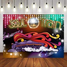 70s Theme Photography Backdrop 70s and 80s Di...