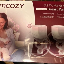 Momcozy S12 Pro Double Wearable Breast Pump Hands-Free New Sealed Box Shipping