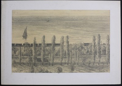 Drawing Will Ameln new objectivity like Georg Schrimpf Karl Hubbuch signed