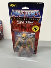 Super7 MOTU Masters of the Universe Robot He-Man Action Figure Vintage Style