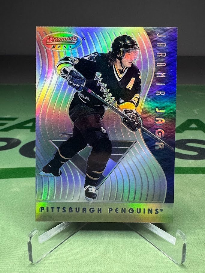1995-96 Bowman Jaromir Jagr Bowman's Best Refractor - Pittsburgh Penguins