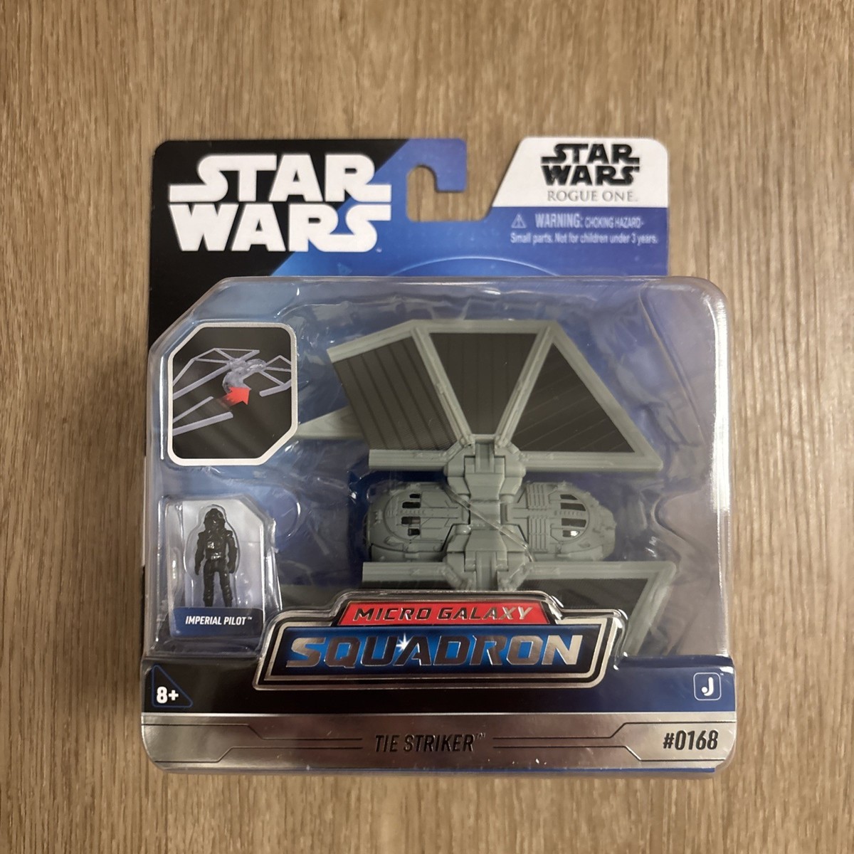 スターウォーズ　８種 Star Wars Micro Galaxy Squadron Series 8 Tie Striker #0168 by